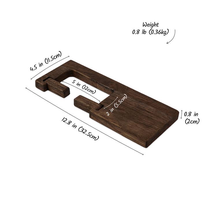 PromiDesign - Wholesale Toilet Paper Holder - Rustic Wall-Mount TP Holder with Wood Shelf Storage7