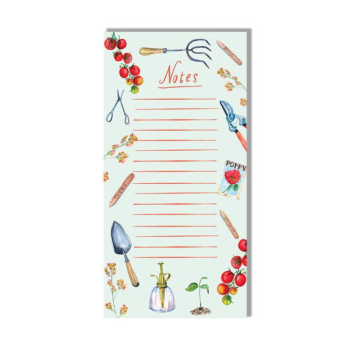 In the Garden Magnetic Notepad for wholesale by Katie Napoli