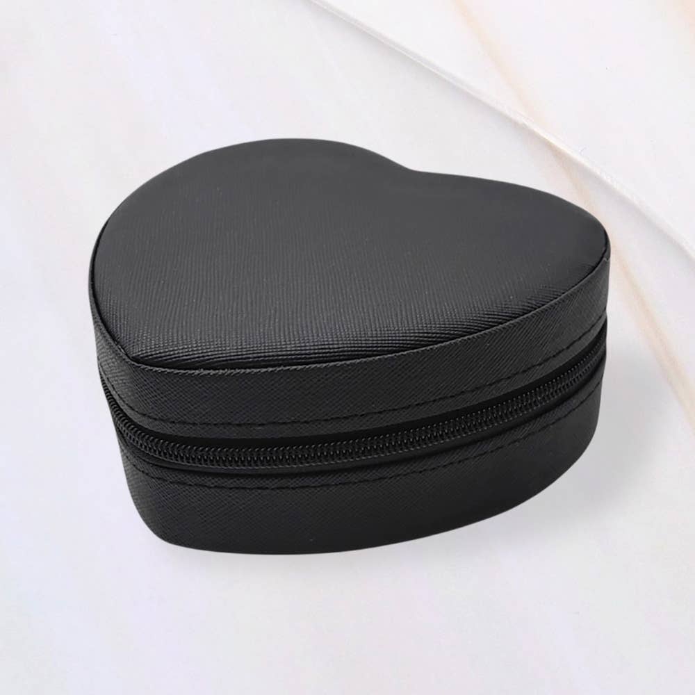 Sensibling Corp. - Vendita all'ingrosso Portagioie/organizer per gioielli - Scatola portagioie a cuore portatile in ecopelle3