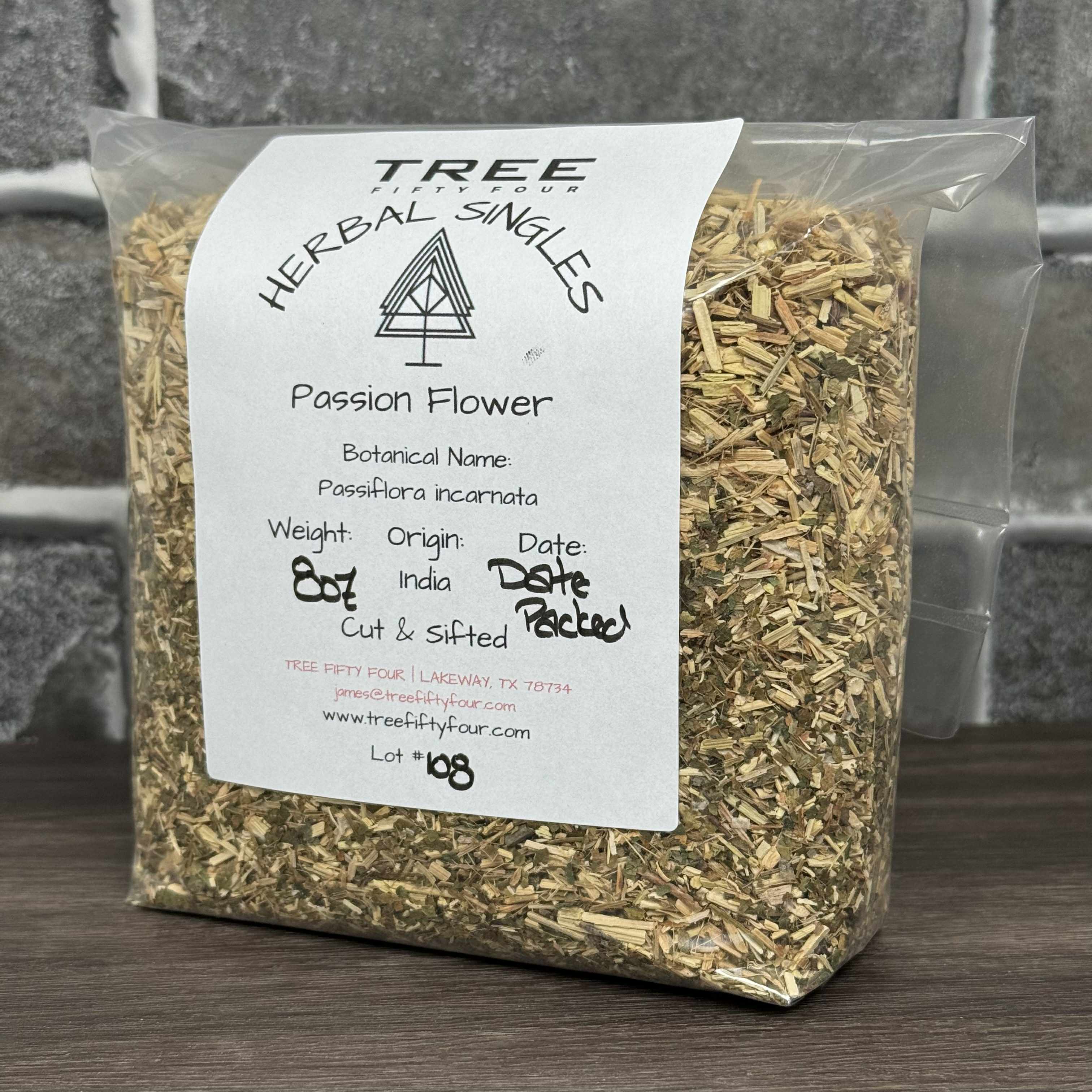Tree Fifty Four - Wholesale Loose Tea - Passion Flower | 2oz - 1 KG | Bulk Herbs3