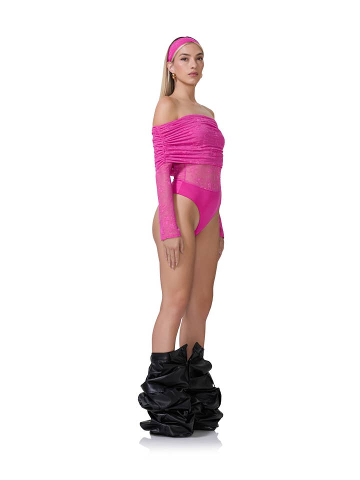 Cosmo Rosa Lennox Spetsbody - Cosmo Rosa för wholesale på Faire