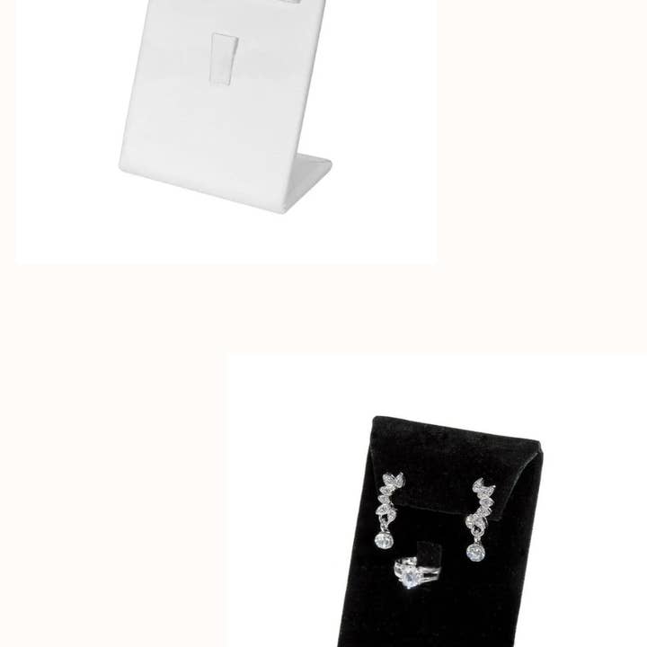 Øreringring Smykkesæt Displayholder Fløjllæder for engroshandel hos Zakka