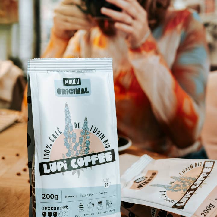 LUPI COFFEE - Wholesale Ground Coffee - Lupi Coffee Original Ground - Organic Lupin Coffee4