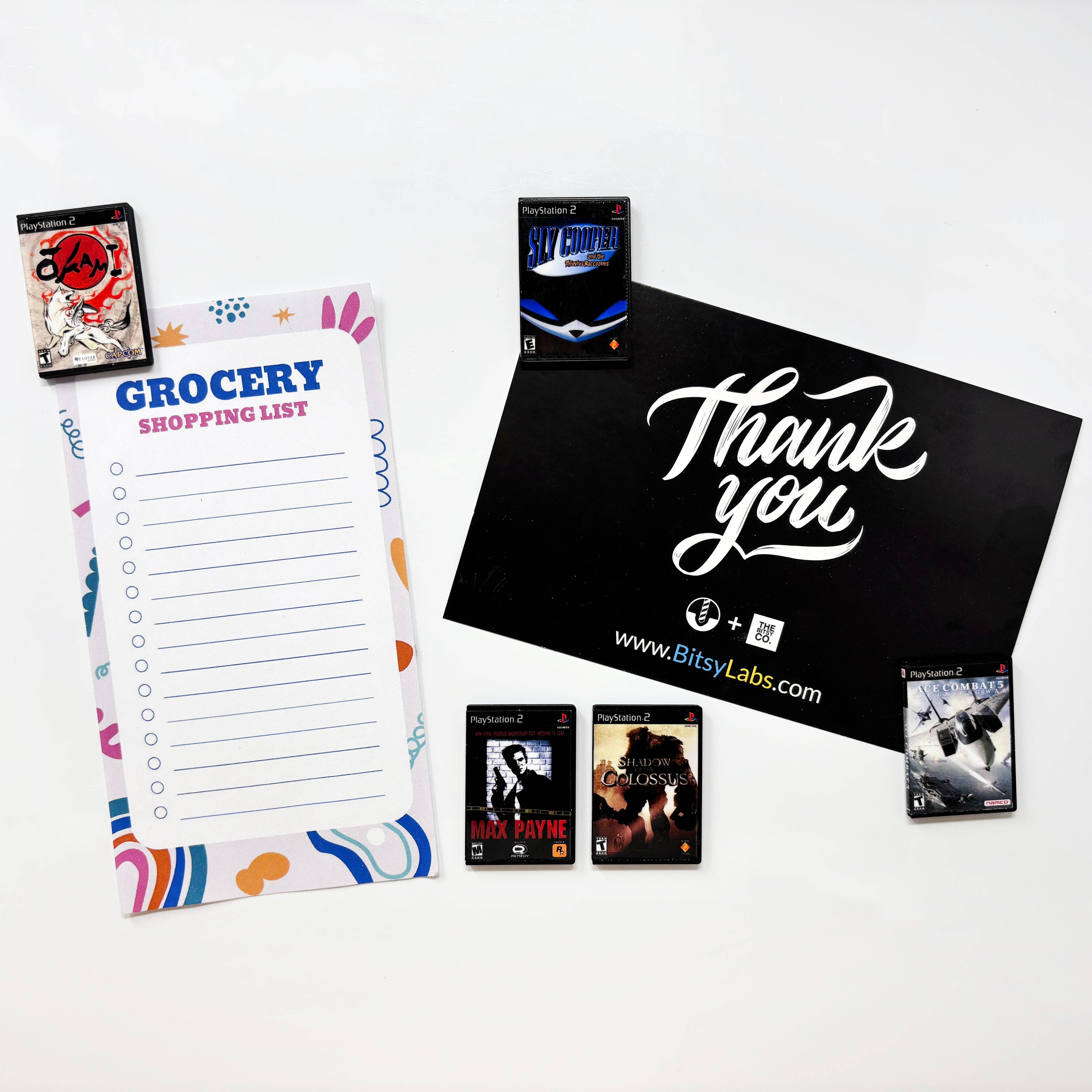 BitsyLabs - Vente Aimants - Aimants de jeu PS2 (petits)6