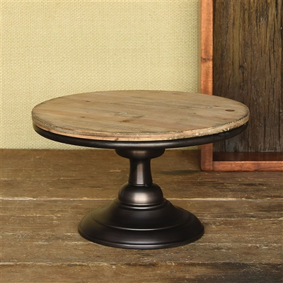 HomArt - Vendita all'ingrosso Alzate per torte - Glenn - Piedistallo in legno e metallo4