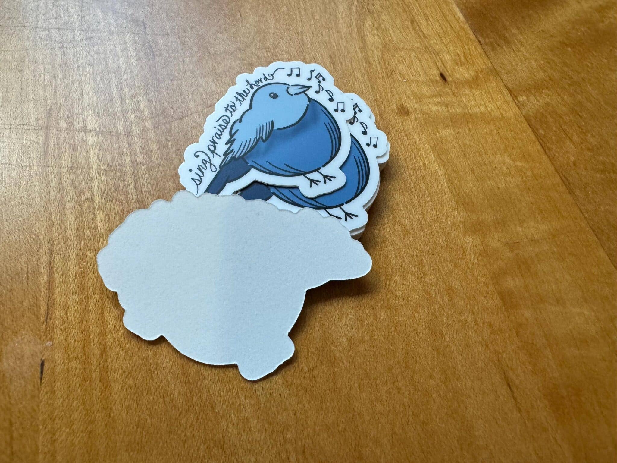 Beth Ann Erickson Designs - Wholesale Sticker - Sing Praise to the Lord, Christian Waterbottle Sticker3