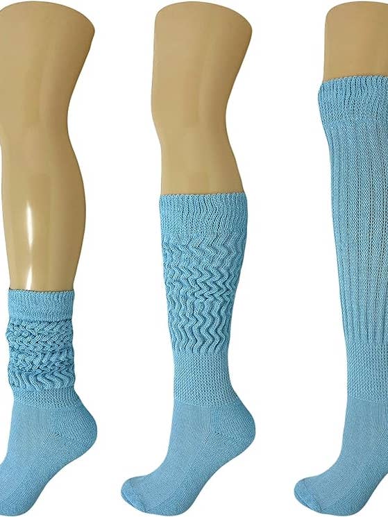 Mars Outlet Store LLC - Wholesale Socks - Women's - Cotton Slouch Boot Socks for Women Shoe Size 5 to 10 3 Pairs21
