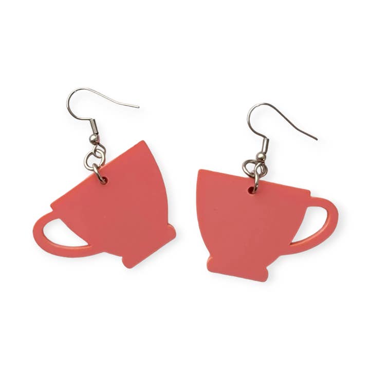 Boucles d'oreilles tassée pour la vente par Mushy Mushy