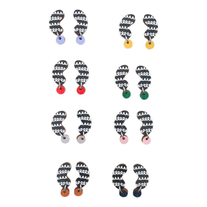 Orecchini Mini Papu per la vendita all'ingrosso da parte di Törmi Design