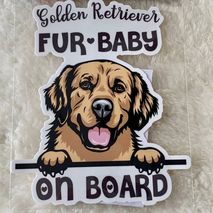 Raise the WOOF - Wholesale Sticker - Dog Breed Bumper Stickers4