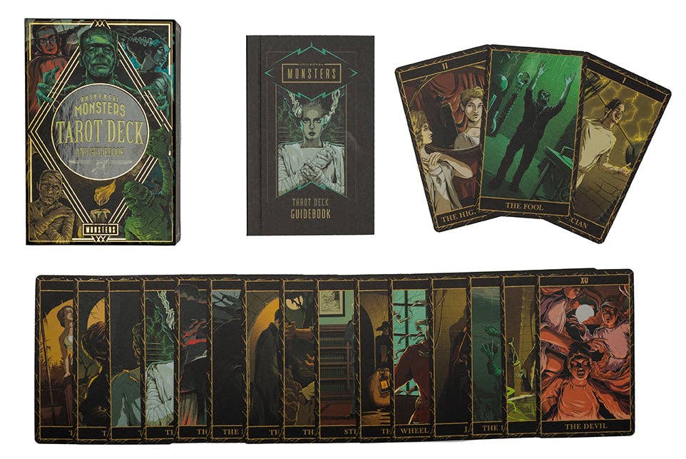 Insight Editions - #1 Pop Culture Publisher - Wholesale Tarot Cards - Universal Monsters Tarot Deck and Guidebook5