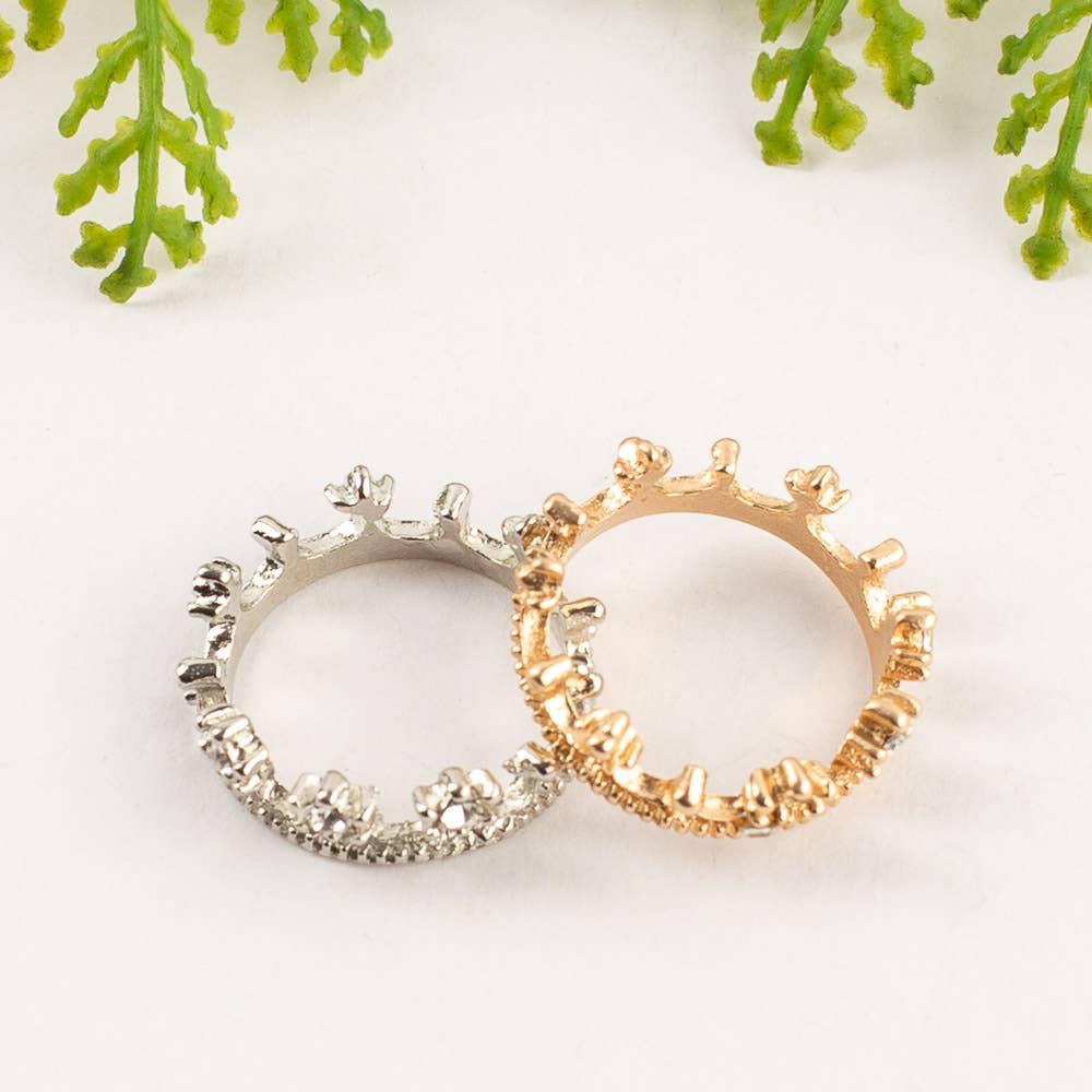 Factory Direct Craft - Wholesale Decorative Tabletop Object - 3/4" Dollhouse Miniature Royal Crowns (Pack of 2)2