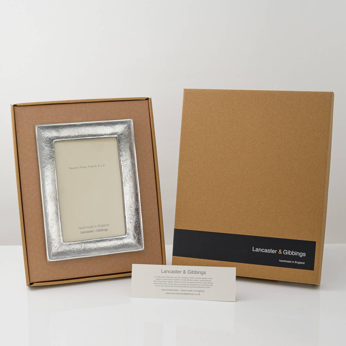 Lancaster and Gibbings - Wholesale Picture Frame - Kingston Hand Cast Pewter Photo Frame2