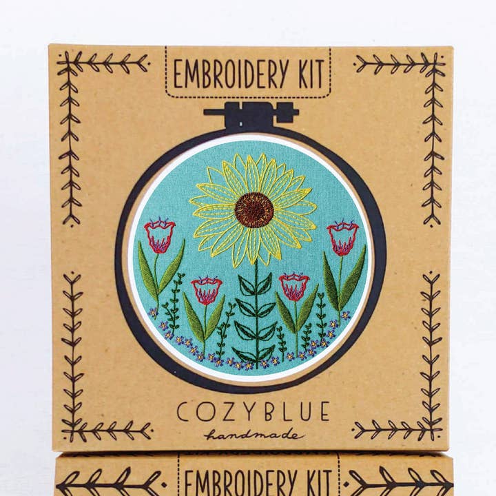 cozyblue handmade - Venta al por mayor Material para bordado/punto de cruz - kit de bordado de jardín de verano0