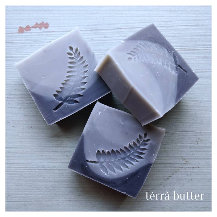 Charcoal Face
& Body soap for wholesale by Terra Butter