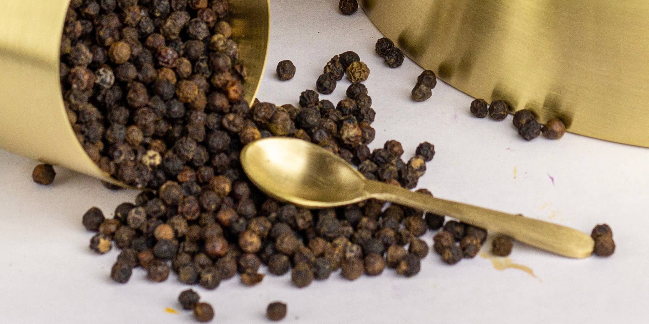 Roots Spice - Wholesale Measuring Spoon - Brass Spoons In Red Velvet Pouch (2 Spoons in Each Bag)4