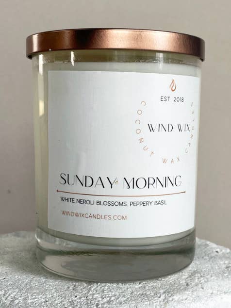 SUNDAY MORNING for wholesale by Wind Wix Candles