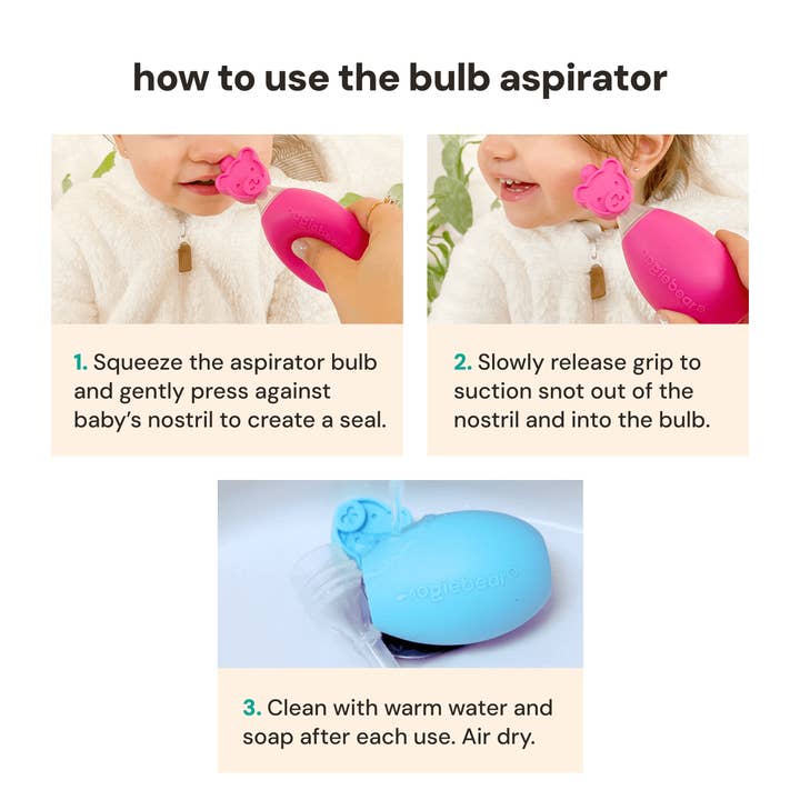 oogiebear - Wholesale Nasal Aspirator - Kids & Baby - oogiebear bulb aspirator