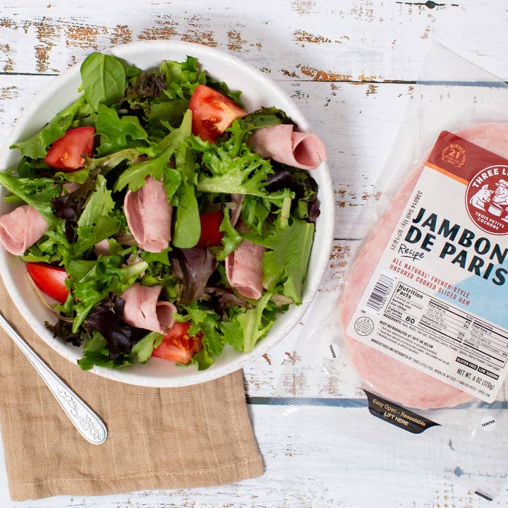 Three Little Pigs - Wholesale Ham - All-Natural Sliced Jambon de Paris Ham7