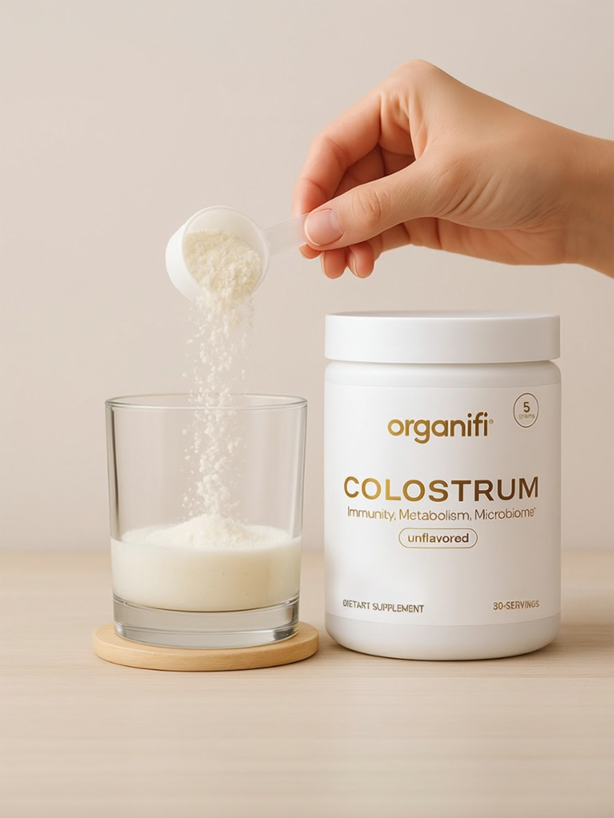 Organifi - Wholesale Protein/superfood powder - Organifi Colostrum -Immune-Supporting Calf-First Colostrum5