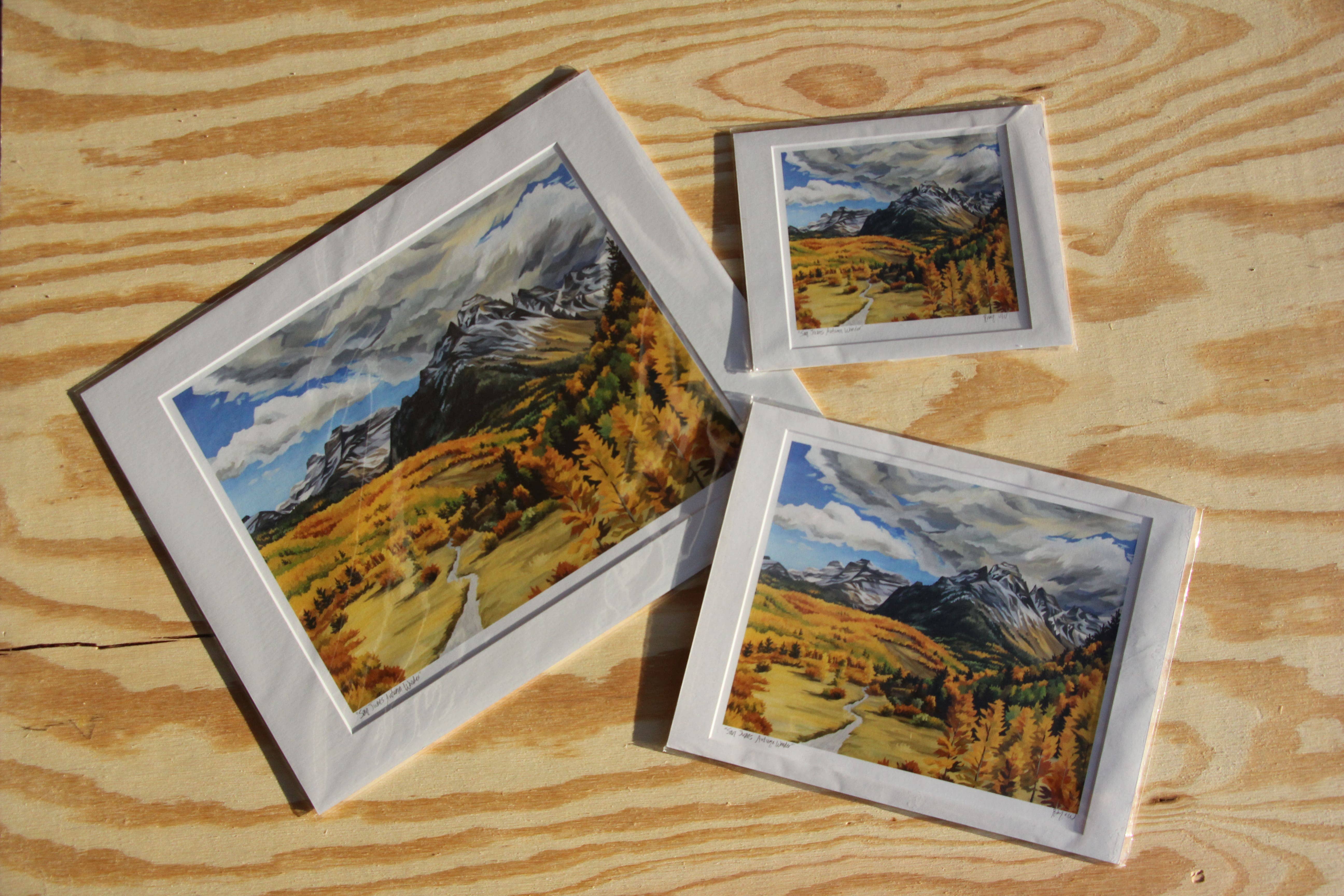 V Dub Art - Wholesale Art Print - San Juans Autumn Wonder Giclée Print1