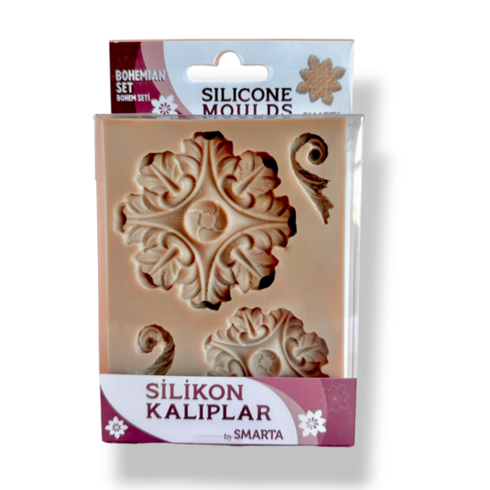 Zwajomi Clay – wholesale Craft supplies – Smarta Silicone Mold - Bohemian Set0