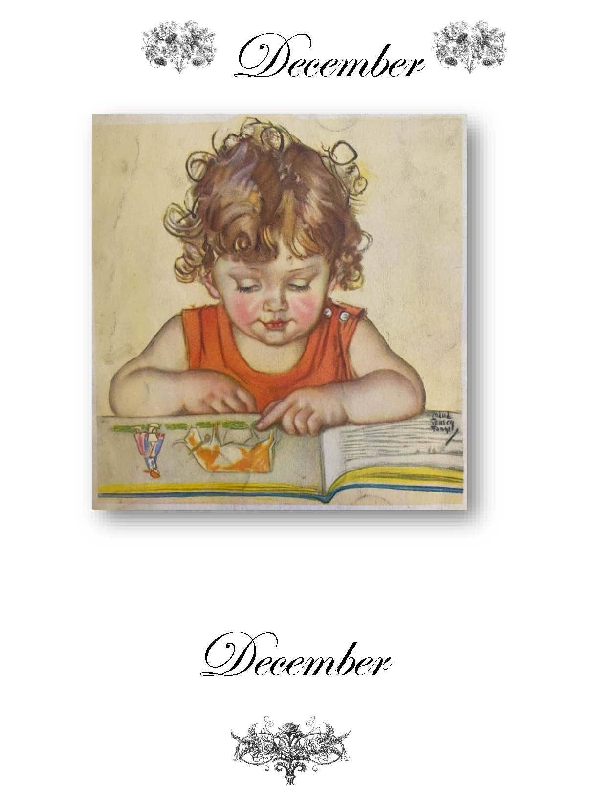 VINTAGE LADIES COLLECTION - Wholesale Memory Book - Kids & Baby - Vintage Illustrators Collection: BABY'S BOOK.20