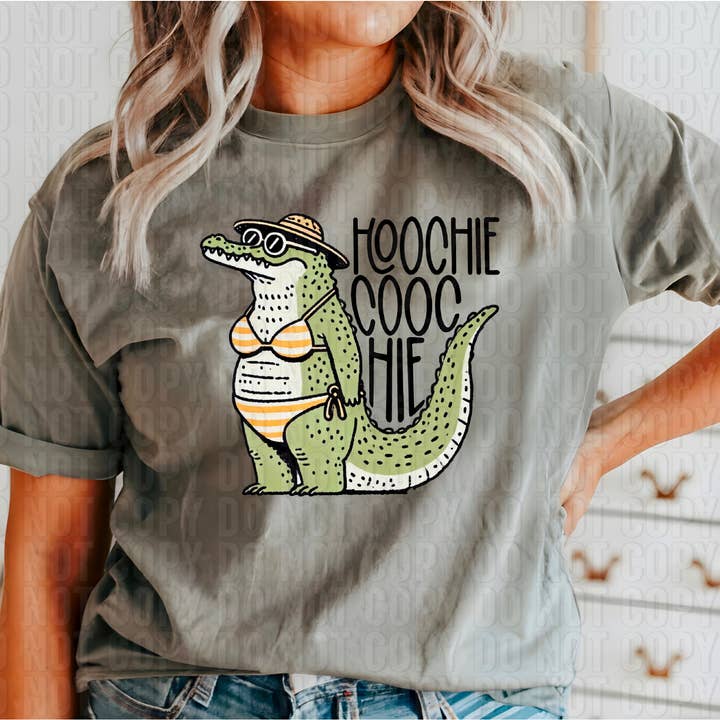 Hoochie Coochie Doodle DTF Overførsel for engroshandel hos K and M Designs