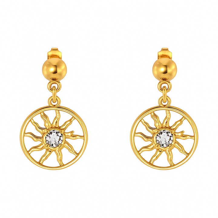 B.O. Pendantes Eguzkilore Plaqué Or 18k et Oz pour la vente par TALISMAN JEWELLERY (D&Fidanverdi, S.L.)