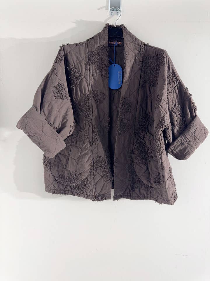 Happy look - Wholesale Jacket - Women's - Women's quilted cotton jacket – 3D embroidery, embossed