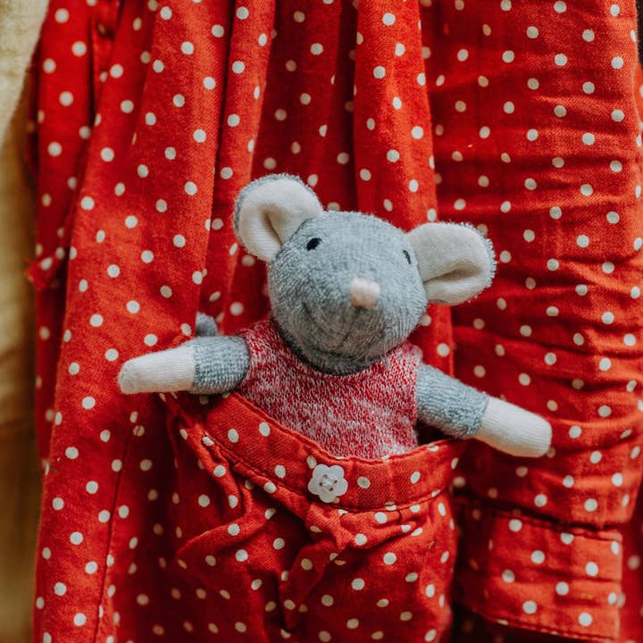 Het Muizenhuis - Wholesale Stuffed/Plush Toy - Kids & Baby - Kids Plush Toy - Mouse Julia (12cm)5