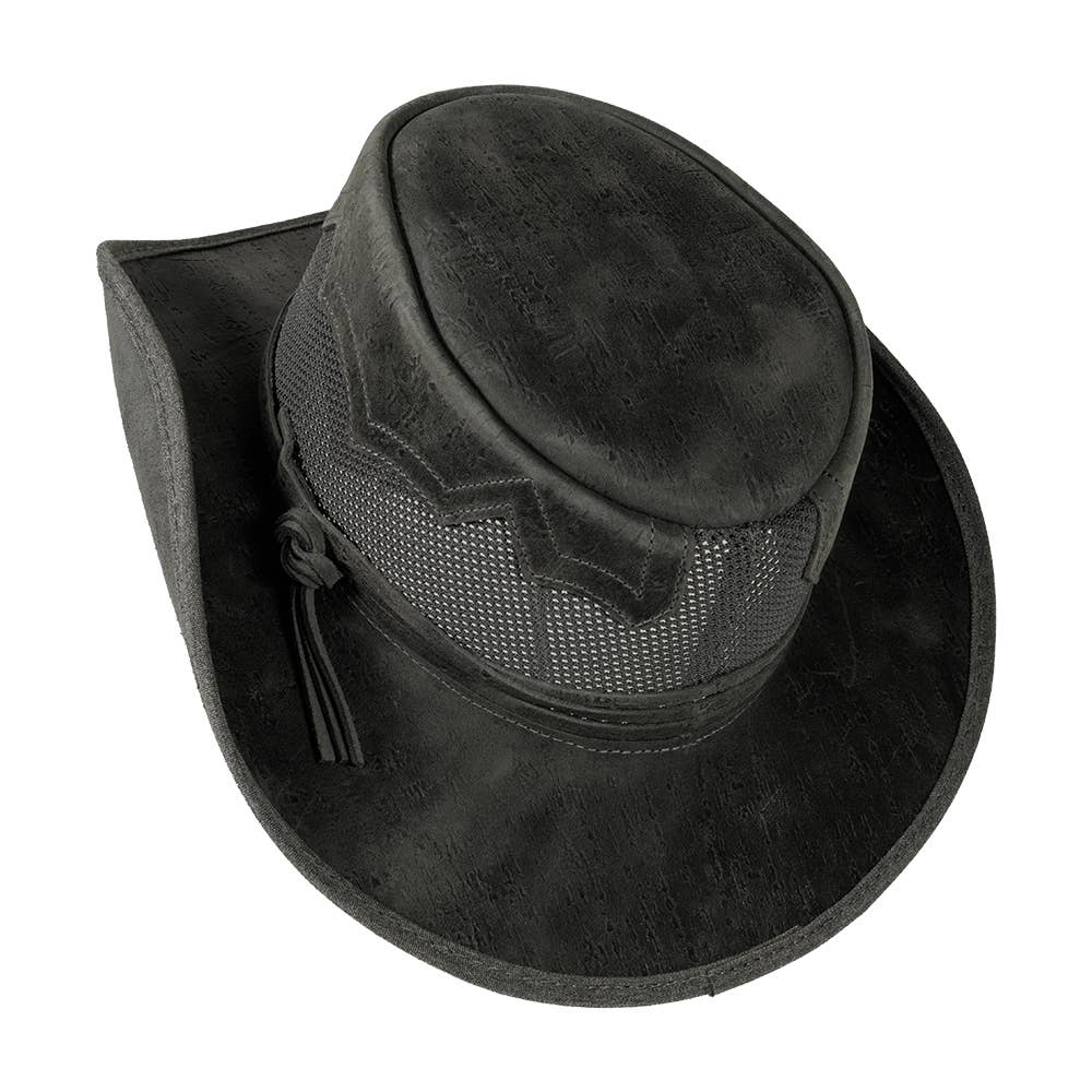 American Hat Makers – Engroshandel Cowboyhat - Unisex – Outback Læder Cowboyhat - Stil Stampede6