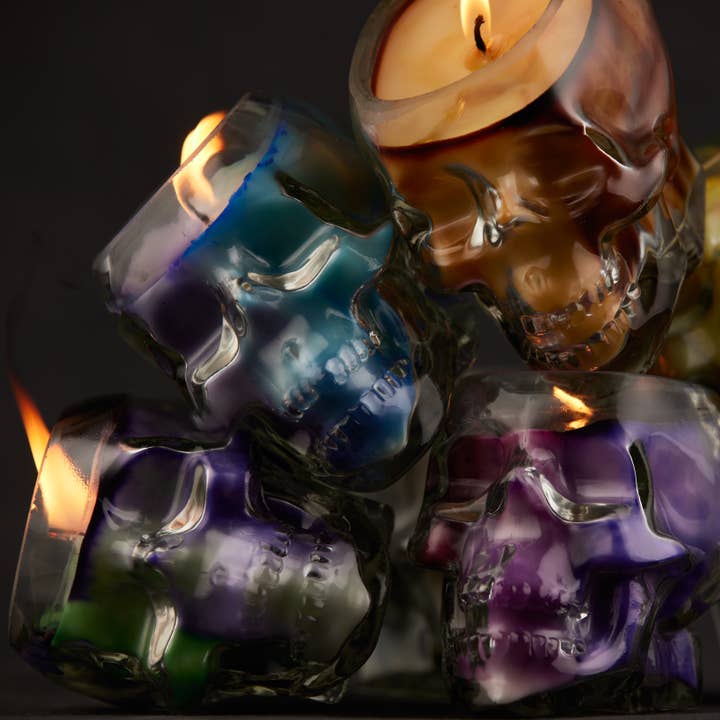Wickety Wack Candles - Wholesale Novelty Candle - Death Proof Skull Candle