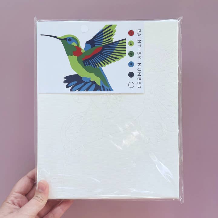 Fundenberger Studio - Wholesale DIY Craft Kit - Hummingbird Paint-By-Number1