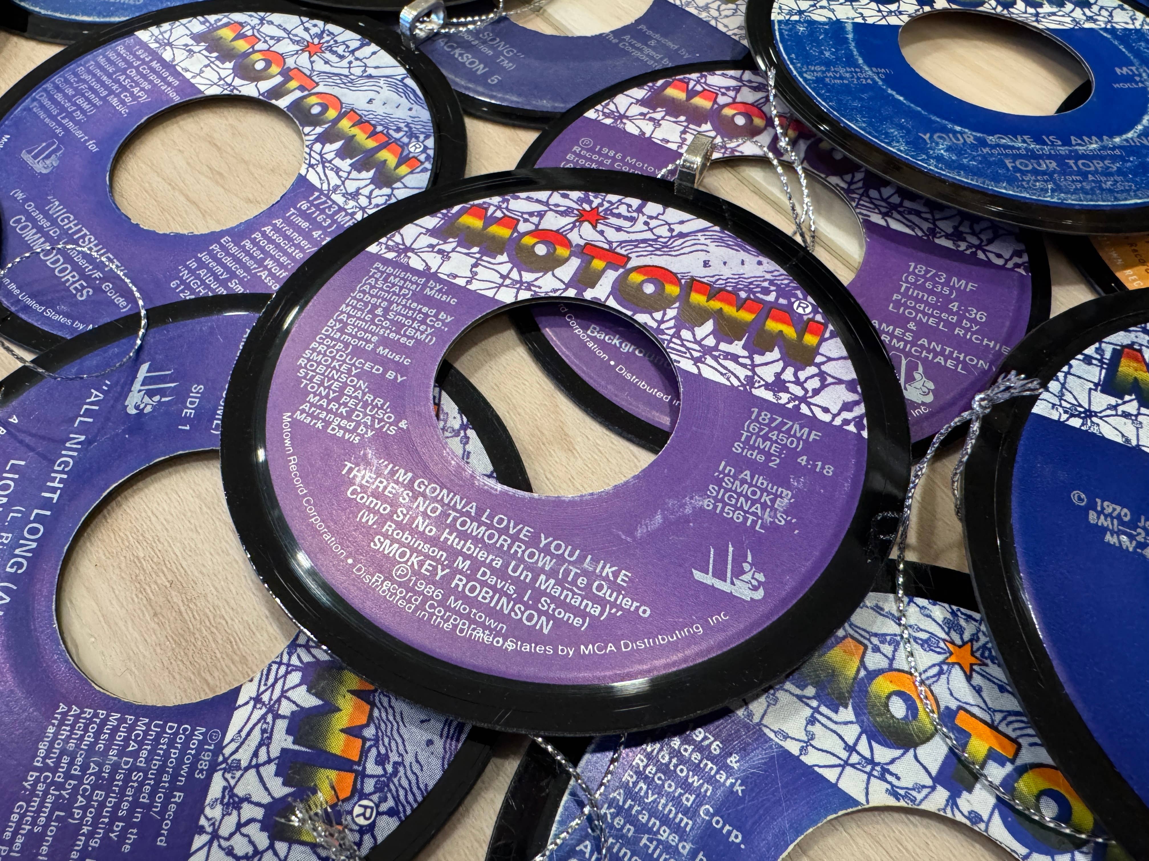 Vintage 5 - Vente Objets de décoration - Décorations de Noël pour disques vinyles - Motown Records Collection1