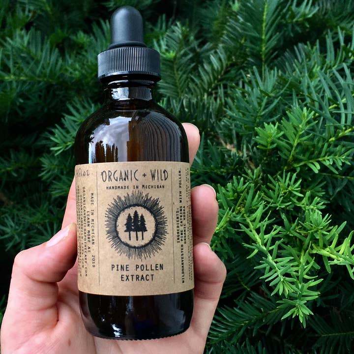 Organic + Wild – Engroshandel Tinktur – Pine pollen ekstrakt/tinktur