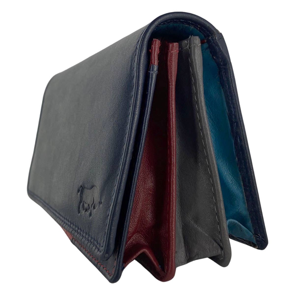 Arrigo - Vente Portefeuille – femme - Portefeuille femme en cuir multicolore modèle harmonica30