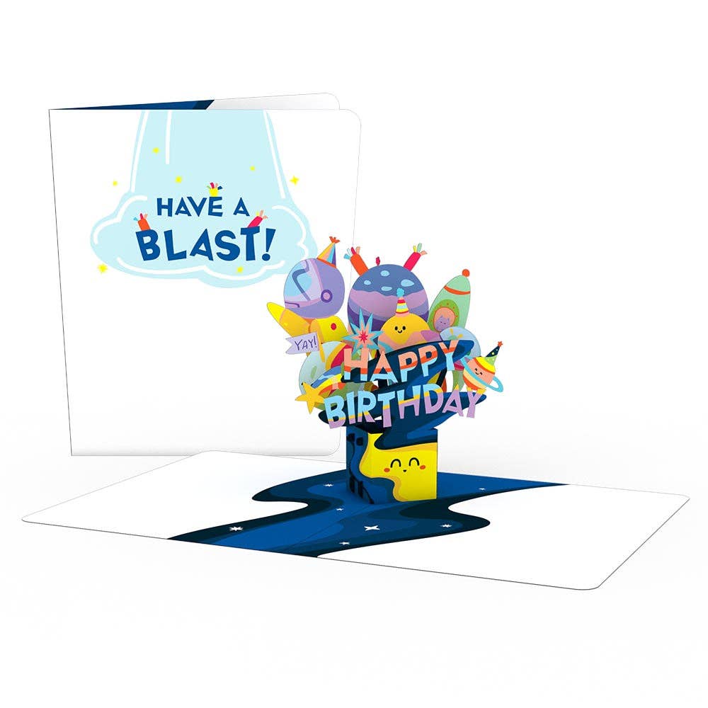 Lovepop Cards - Wholesale Birthday Card - Playpop Card™: 4.5"x5.9" Out of This World Birthday, Cards2