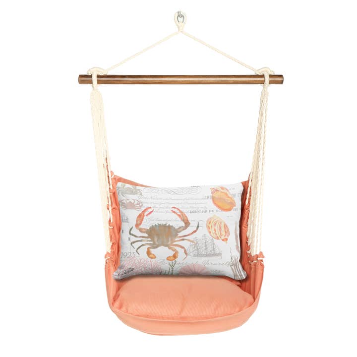 Hammock Swing 4-Piece Set indoor / outdoor - Living Coral for wholesale by Magnolia Casual