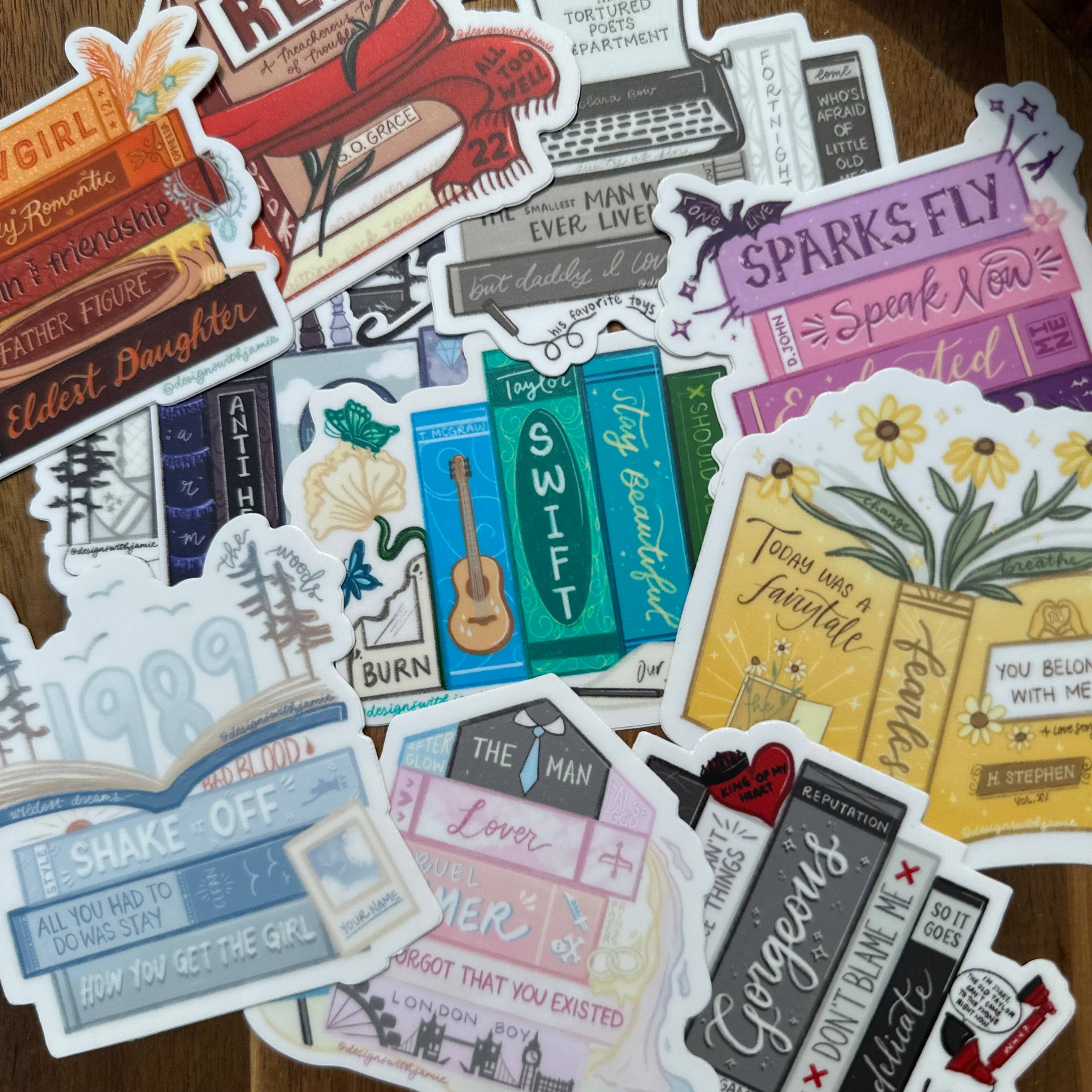 Designs with Jamie – Großhandel Aufkleber – Shwgrl Buchaufkleber3