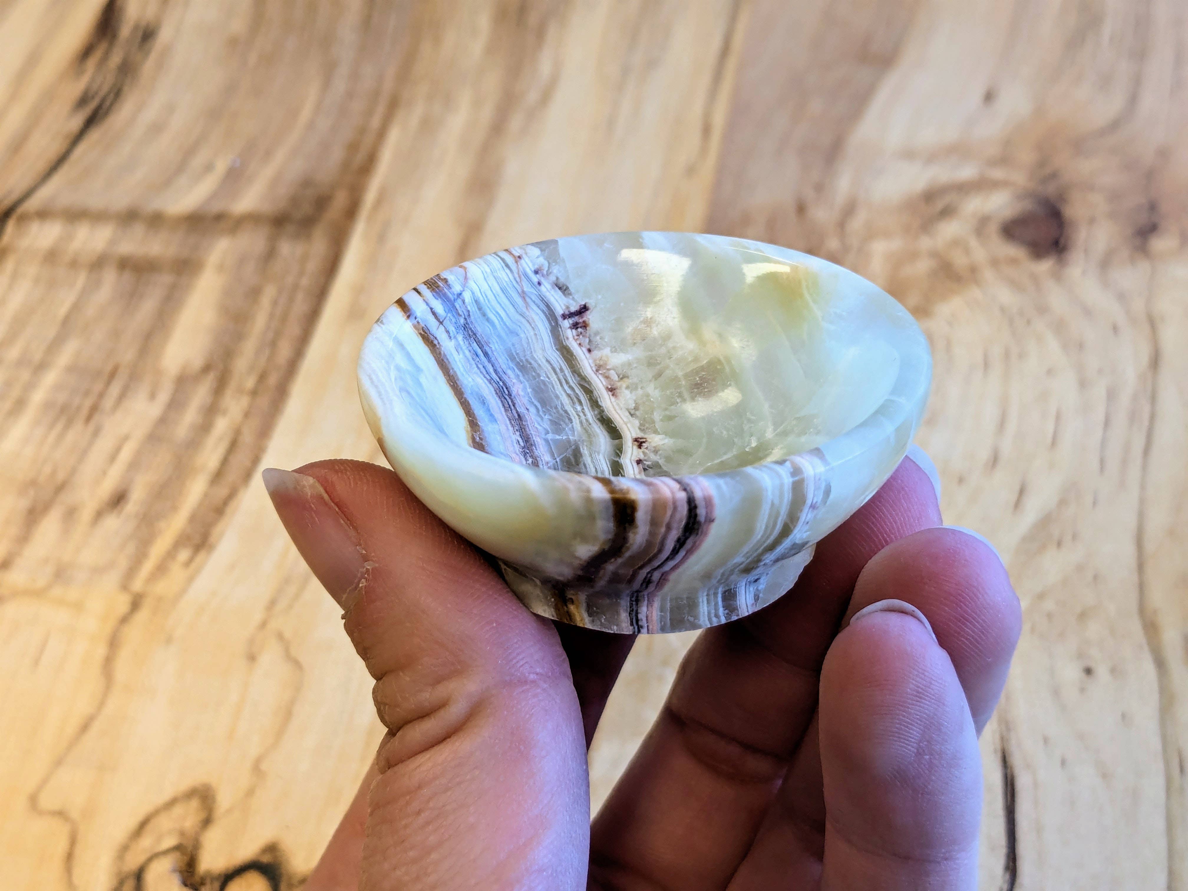 Jensen Rocks - Wholesale Decorative Plate/Dish/Bowl - Onyx 2'' Dish1