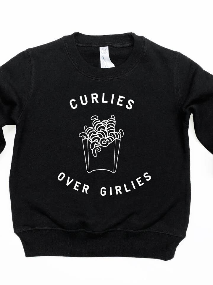 SBG Co. - Wholesale Sweatshirt - Kinderen - Curlies Over trui voor meisjes