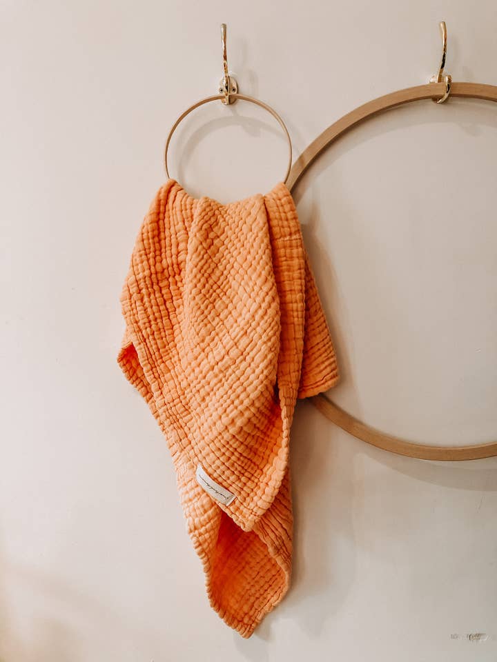 “Apricot tart” blanket/towel (100x100) for wholesale by quatschbanane