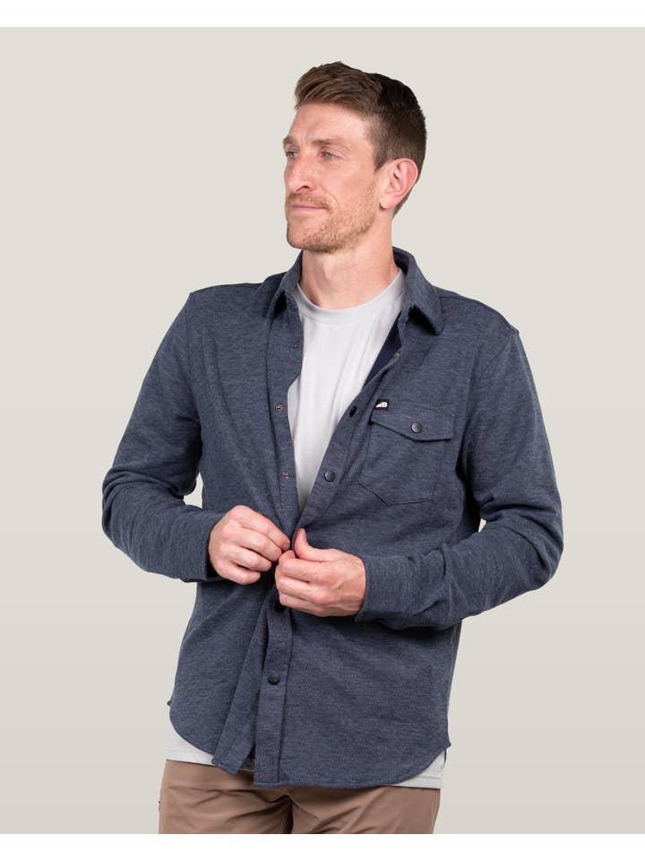 Belong Designs - Wholesale Button Down Shirt - Men's - Men's Sherman Fleece Button Up11