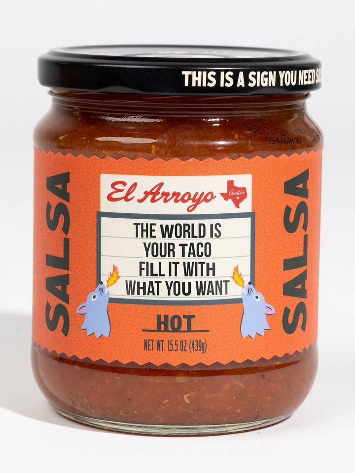 16 oz Heiße Salsa - Die Welt ist Dein Taco für den Großhandel von El Arroyo