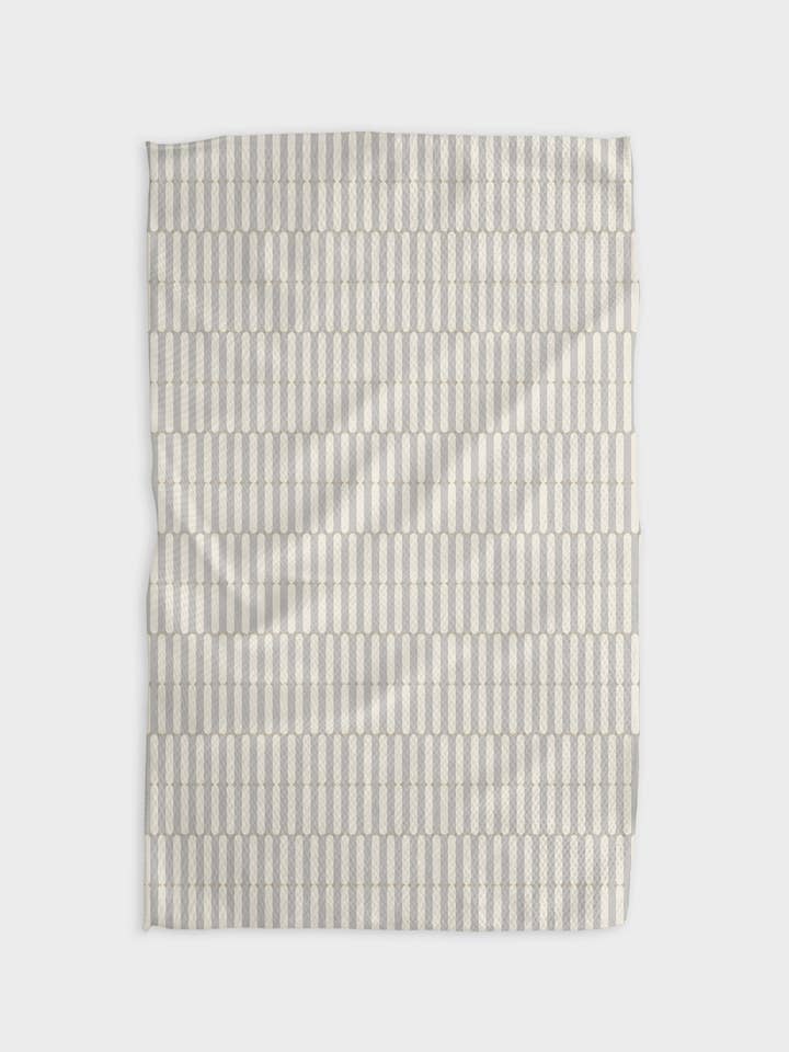 Rideaux Neutre Tea Towel for wholesale by Geometry
