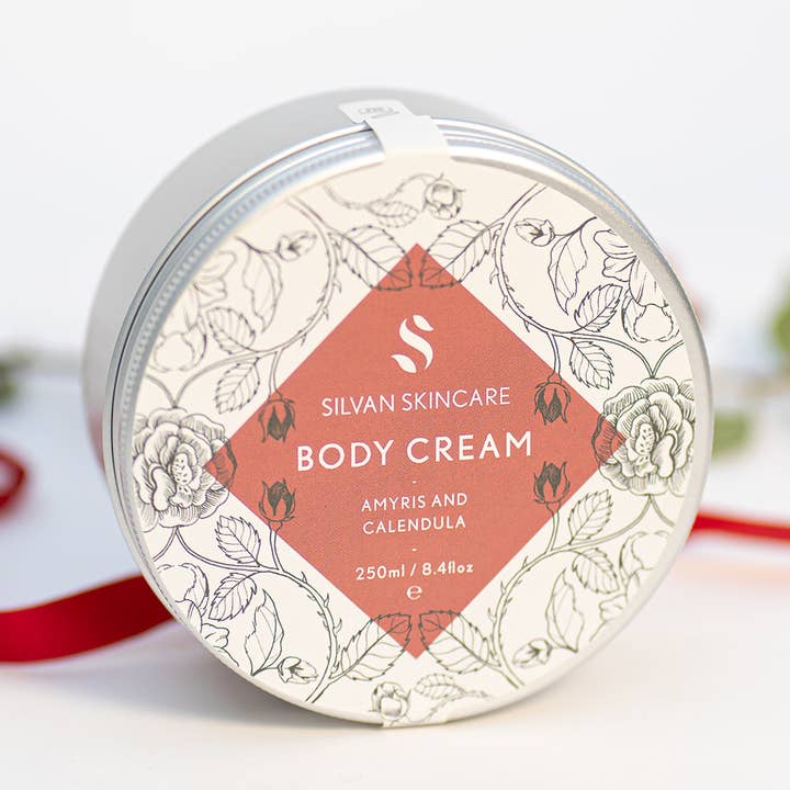Amyris and Calendula Body Cream 250ml for wholesale by Silvan Skincare
