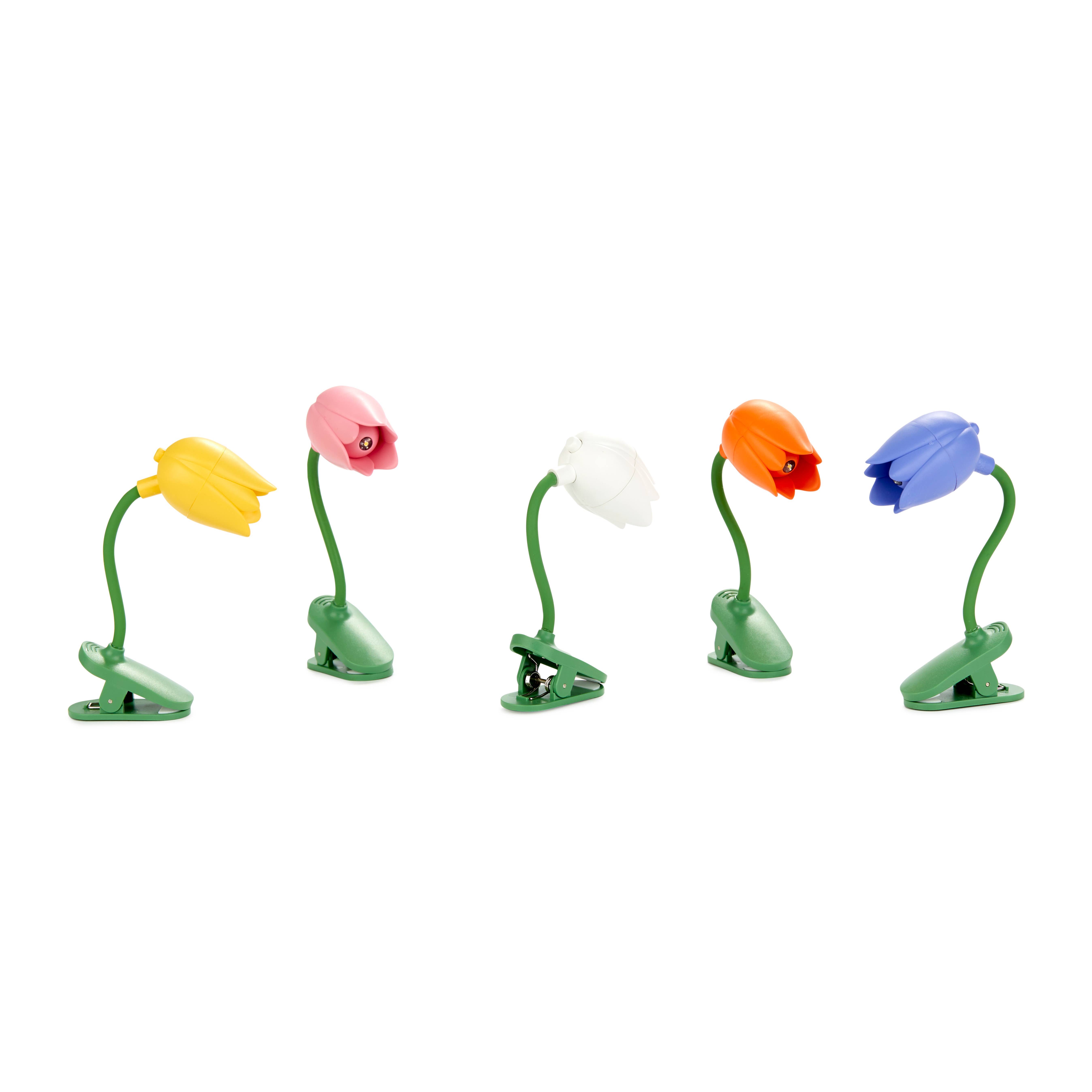 Balvi - Wholesale Booklight - Reading light, Tulip, display x20, 3xLR41, plastic2