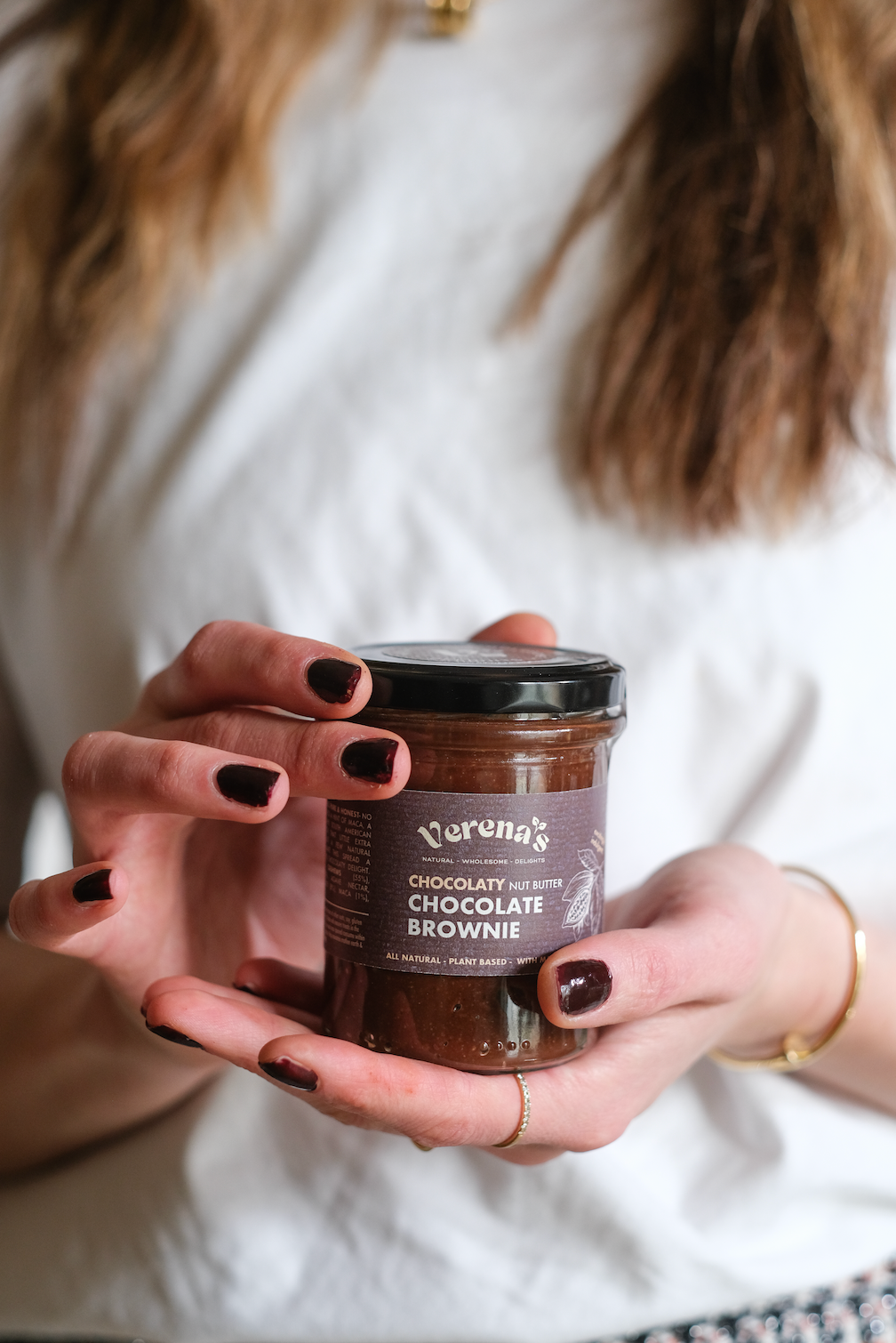 Verenas Kitchen LTD – Manteiga de frutos secos por atacado – Manteiga de Noz de Brownie de Chocolate2