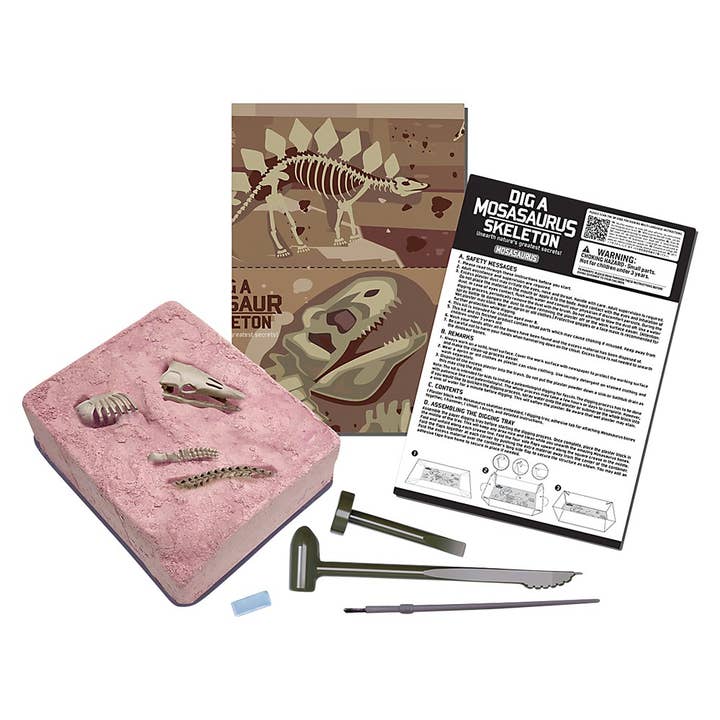 The Toy Network - Wholesale Toy Set - Kids - KidzLabs /Dig A Mosasaurus Skeleton